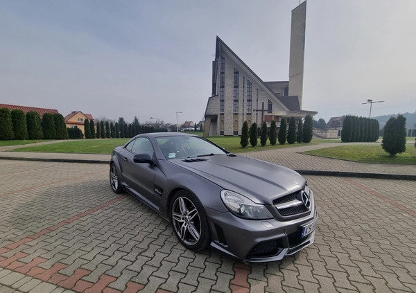 Mercedes-Benz SL cena 229000 przebieg: 140000, rok produkcji 2008 z Myślenice małe 154
